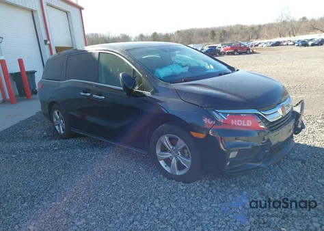 2020 Honda Odyssey Ex-L/Ex-L W/Navi Res from USA, damaged, VIN 5FNRL6H70LB029460